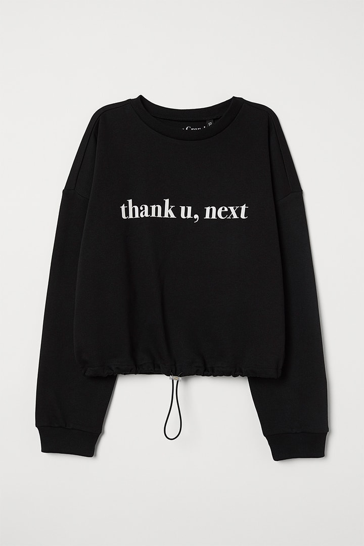 Ariana Grande H&M Merch Collection Release Sweetener Thank U Next 7 Rings Tour Apparel Accessories 