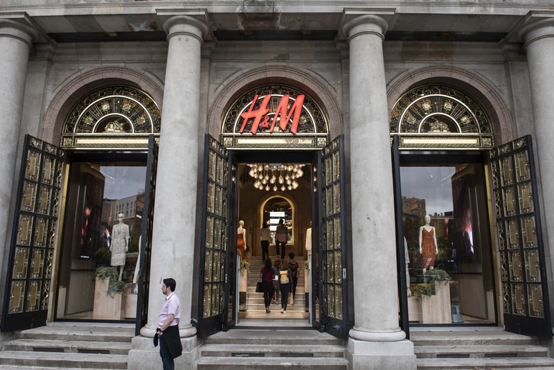 H&M Store Retail Clothing Shopping Storefront