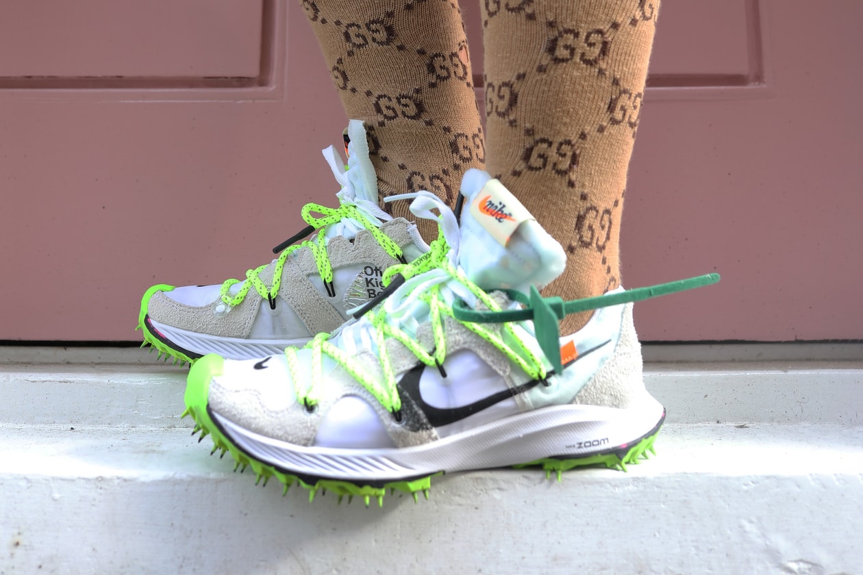 Off-White™ x Nike Zoom Terra Kiger 5 Review Virgil Abloh Sneaker Shoe Trainer Footwear Design Hyped Shoe 