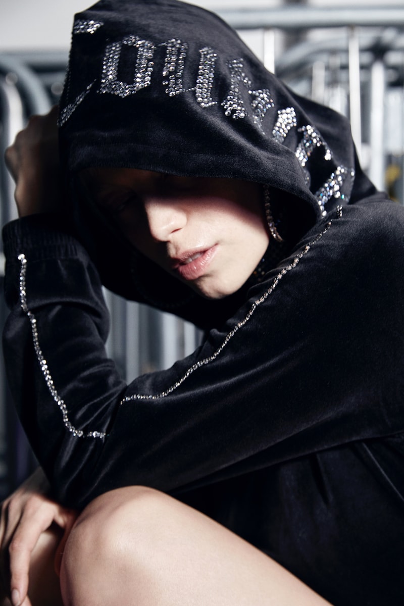 Juicy Couture Spring/Summer 2020 Editorial Collection Tracksuits Aesthetic Elevated New Juicy Suits Rhinestones 