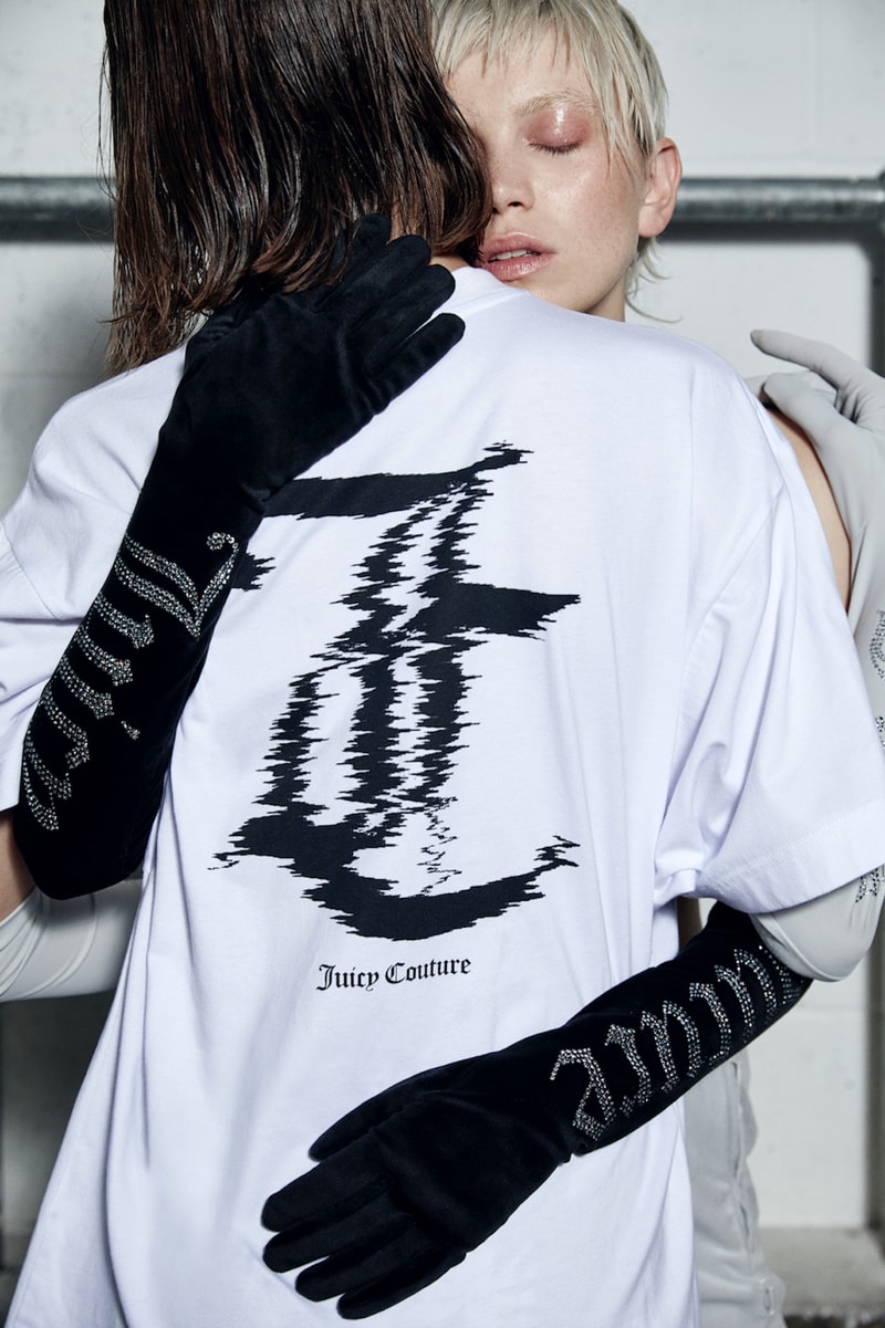 Juicy Couture Spring/Summer 2020 Editorial Collection Tracksuits Aesthetic Elevated New Juicy Suits Rhinestones 