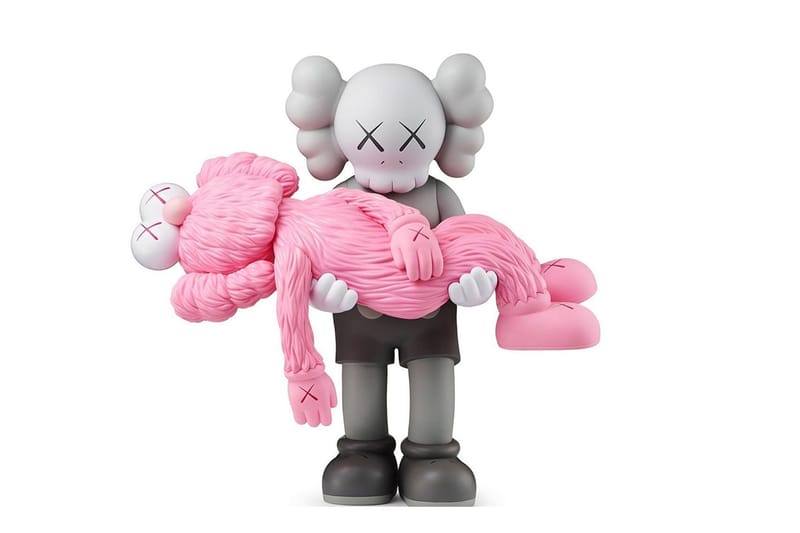 KAWS Announces Retail Collection for Upcoming Exhibition, Featuring a Pink 'GONE' Companion Figure