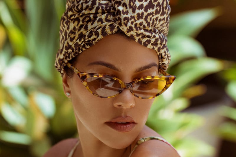 Kourtney Kardashian's Poosh Debuts AQUIS Leopard Print Turban Collaboration