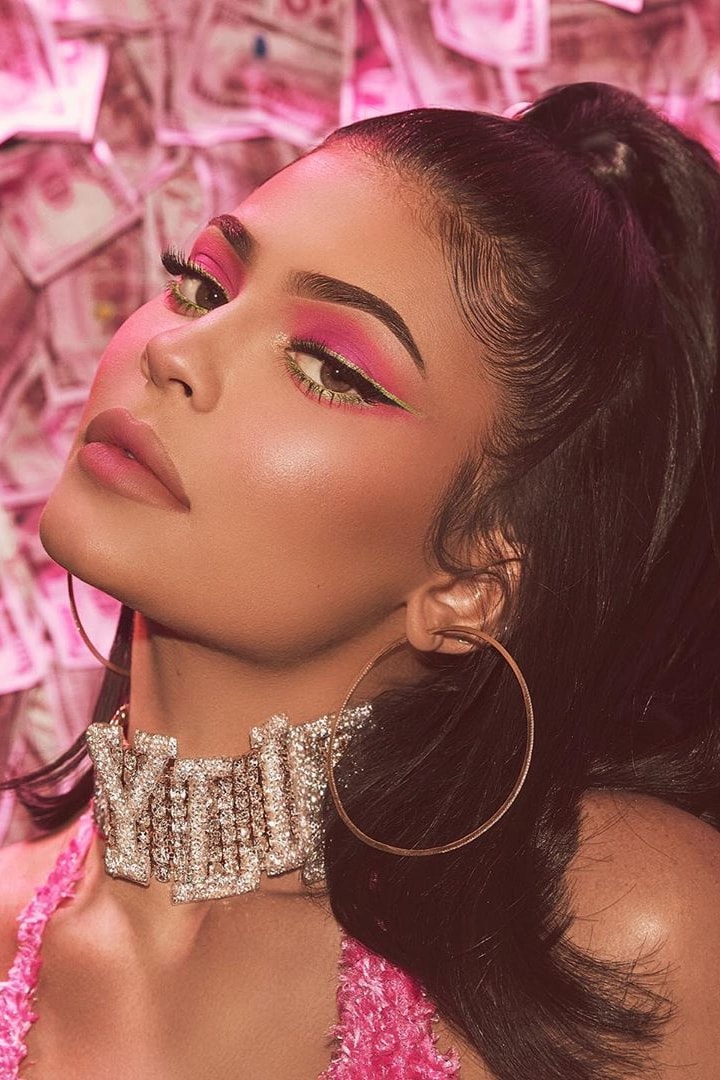 kyle jenner makeup birthday collection lipstick