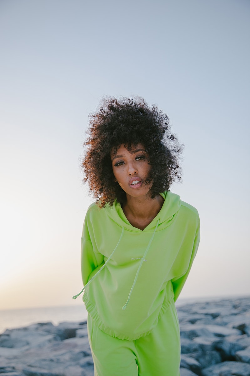 les benjamins essentials collection hoodies sweatpants sweatsuits lookbook ocean beach rocks sky