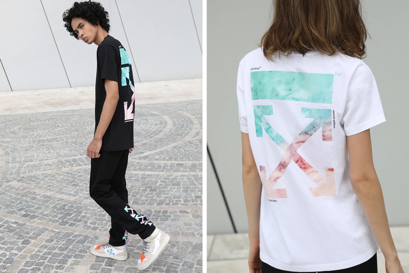 off-white luisaviaroma virgil abloh exclusive collection womens sneakers t-shirts leggings
