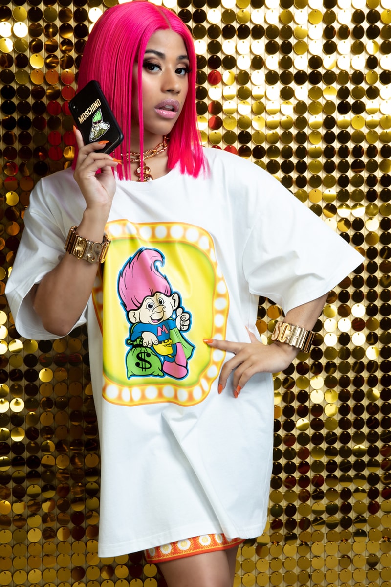 moschino good luck trolls jackets coats shirts sweaters hennessy carolina collaboration