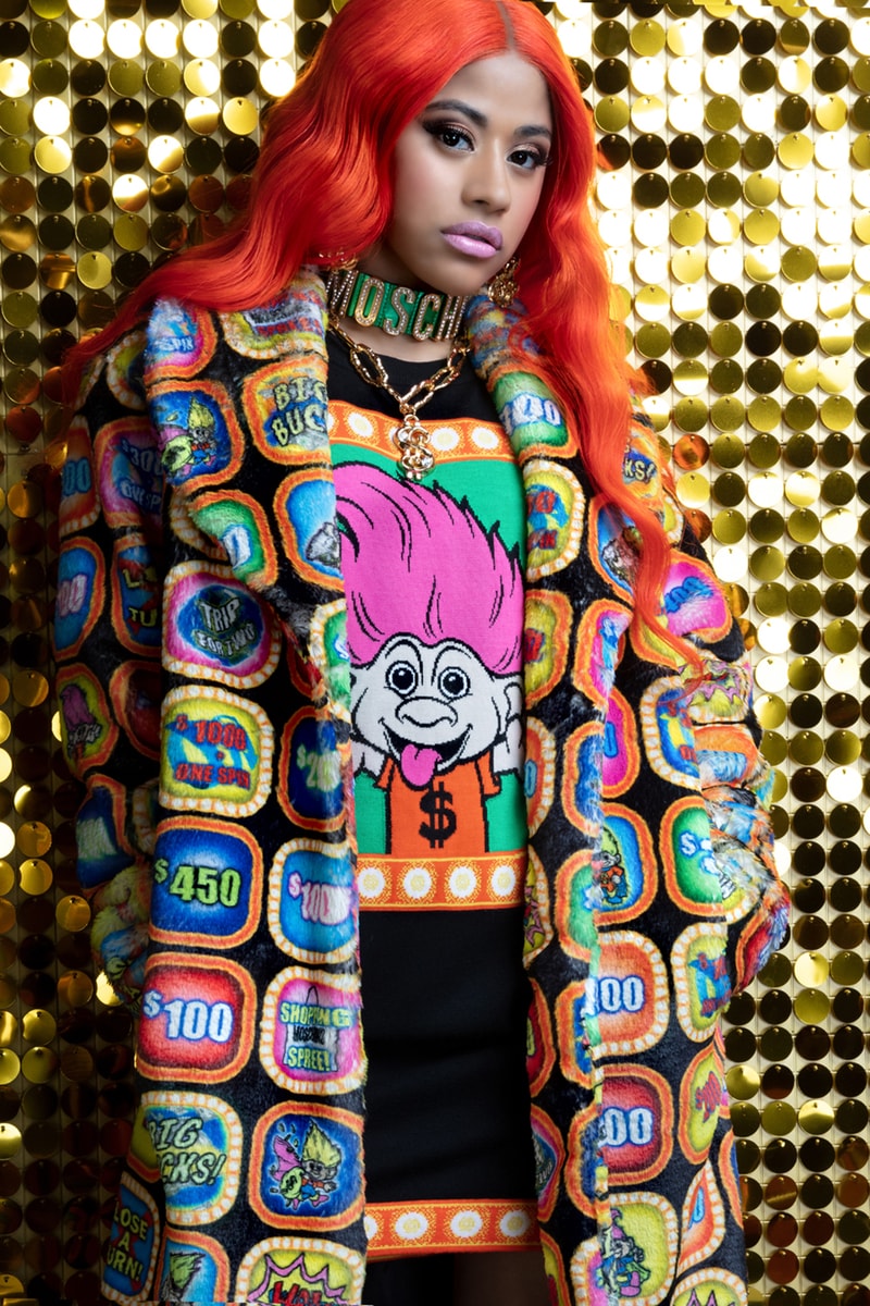 moschino good luck trolls jackets coats shirts sweaters hennessy carolina collaboration