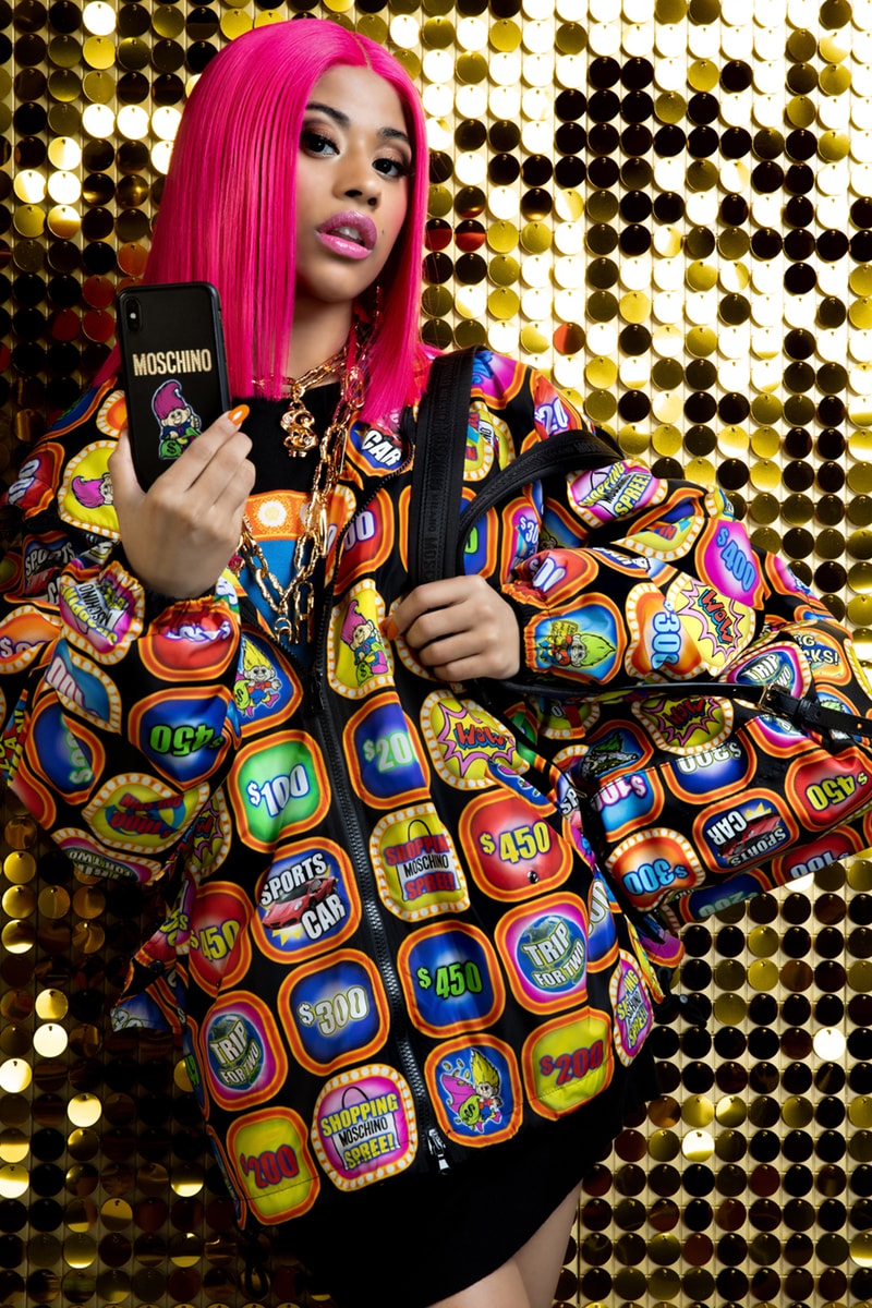 moschino good luck trolls jackets coats shirts sweaters hennessy carolina collaboration