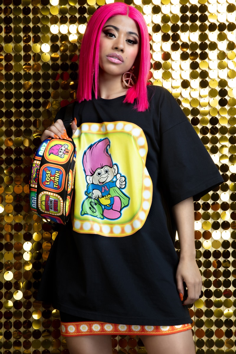 moschino good luck trolls jackets coats shirts sweaters hennessy carolina collaboration
