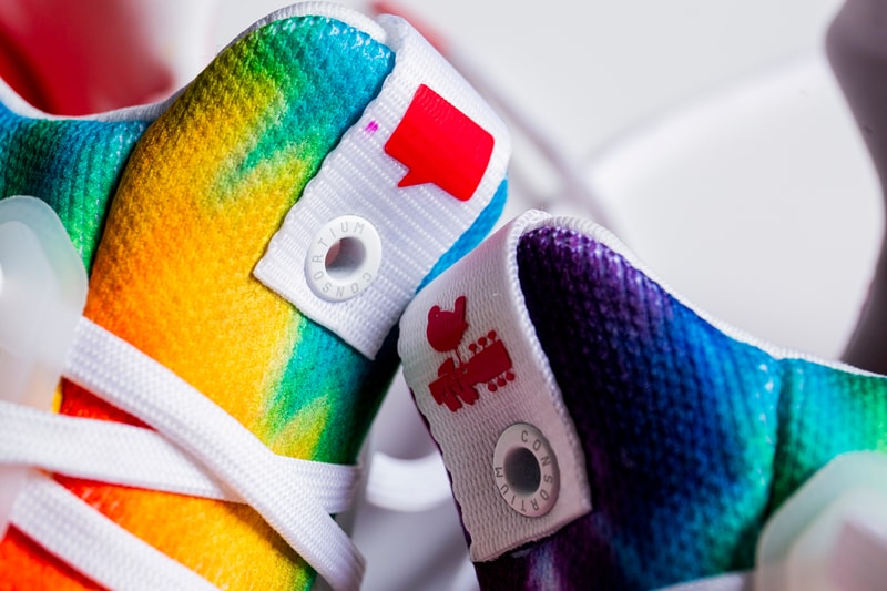 adidas consortium nice kicks ultraboost tie-dye sneakers woodstock hippie 60s music festival