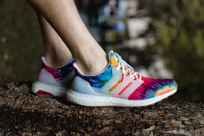Take a Closer Look at Nice Kicks x adidas' Tie-Dye "Woodstock" UltraBOOST Sneaker