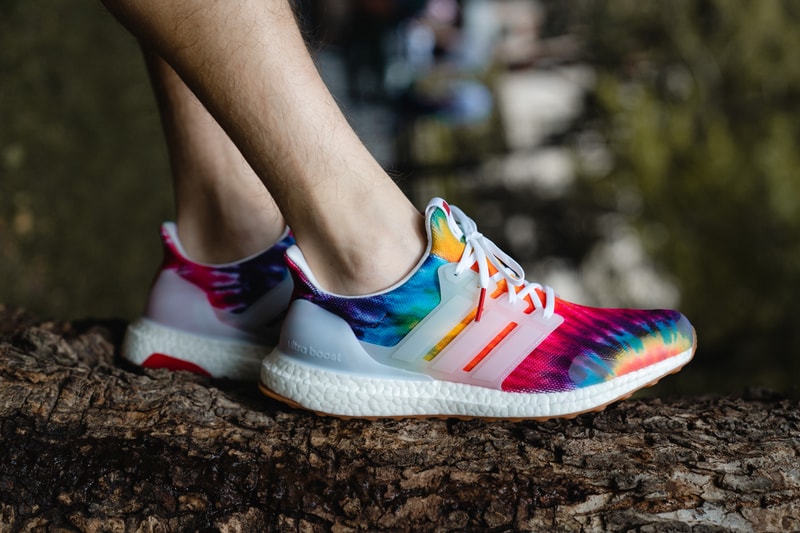 nice kicks adidas consortium ultraboost tie-dye woodstock release price details hippie