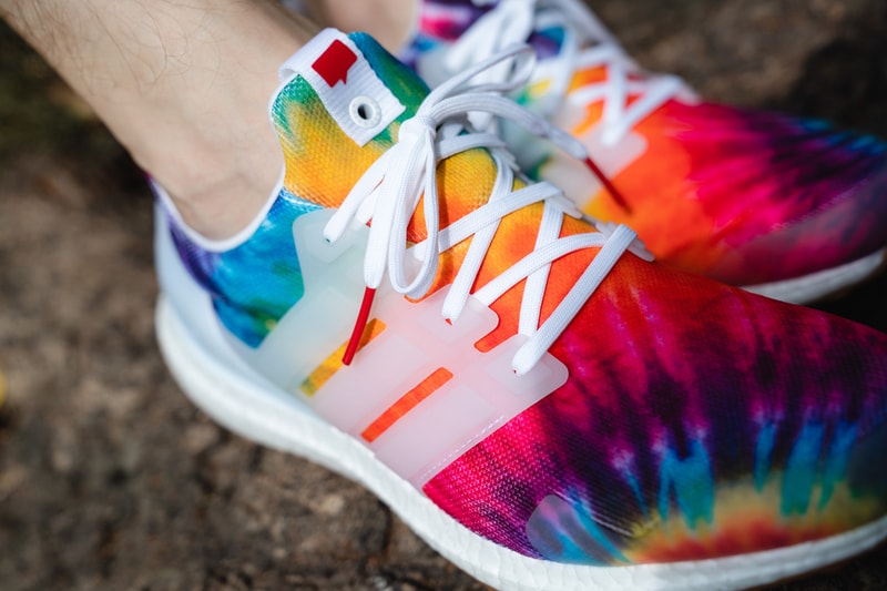 nice kicks adidas consortium ultraboost tie-dye woodstock release price details hippie