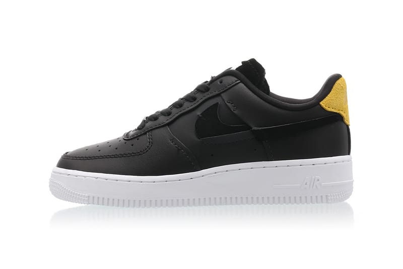 Peep the Mismatched Heels on Nike's Black Vandalized Air Force 1 '07