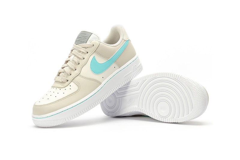 nike air force 1 low womens sneakers beige green