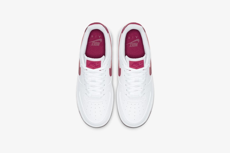 nike air force 1 af1 patent womens sneakers red dark pink pastel yellow wild cherry bicycle yellow sneakerhead footwear shoes