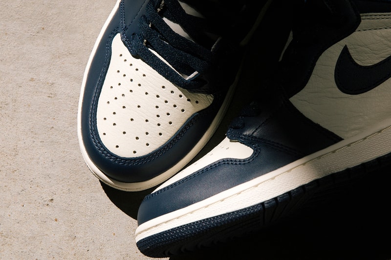 nike air jordan 1 sneakers obsidian blue white black release date