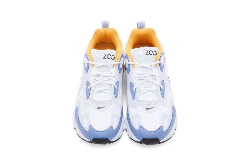 nike air max 200 womens sneakers pastel blue yellow 