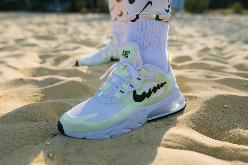 Nike Air Max 270 React Premium Campaign In My Feels Green White Liz Beecroft