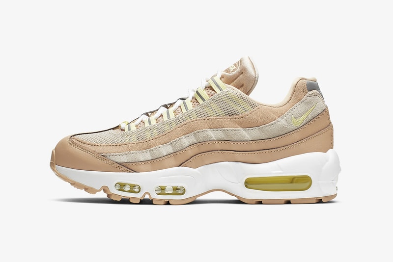 nike air max 95 womens sneakers beige brown white green footwear shoes sneakerhead