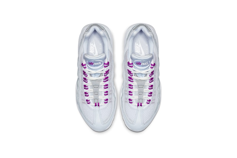 nike air max 95 womens sneakers pastel blue teal purple violet white grey royal pulse hyper violet
