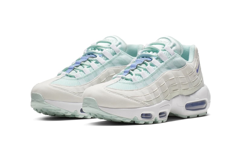nike air max 95 womens sneakers pastel blue teal purple violet white grey royal pulse hyper violet