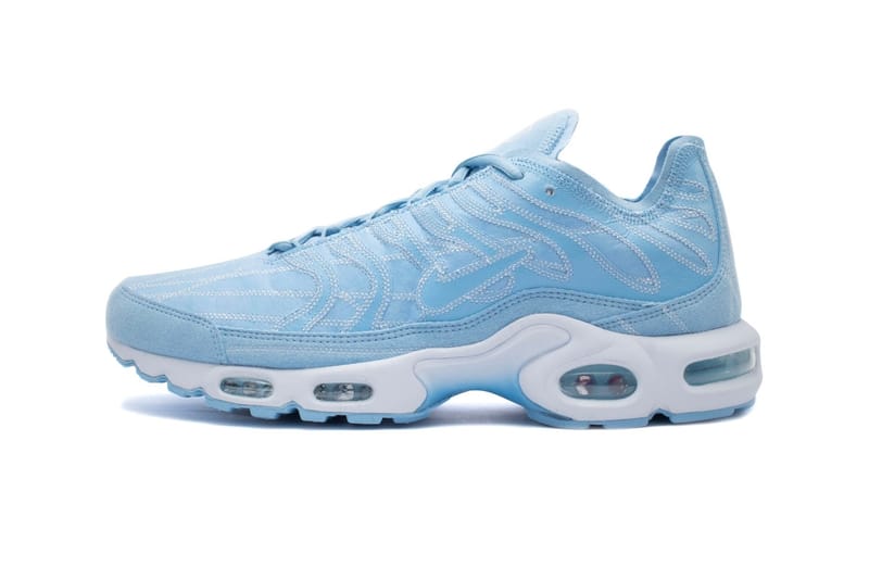 Slip Your Feet Into Nike's "Deconstructed" Pastel Blue Air Max Plus