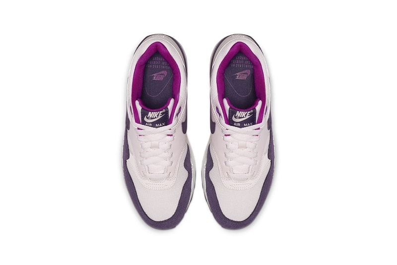 nike air max 1 womens sneakers light soft pink purple hyper violet
