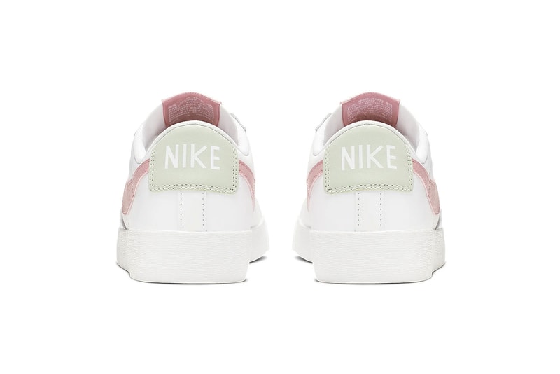 nike blazer low bleached coral pistachio frost green sneakers 
