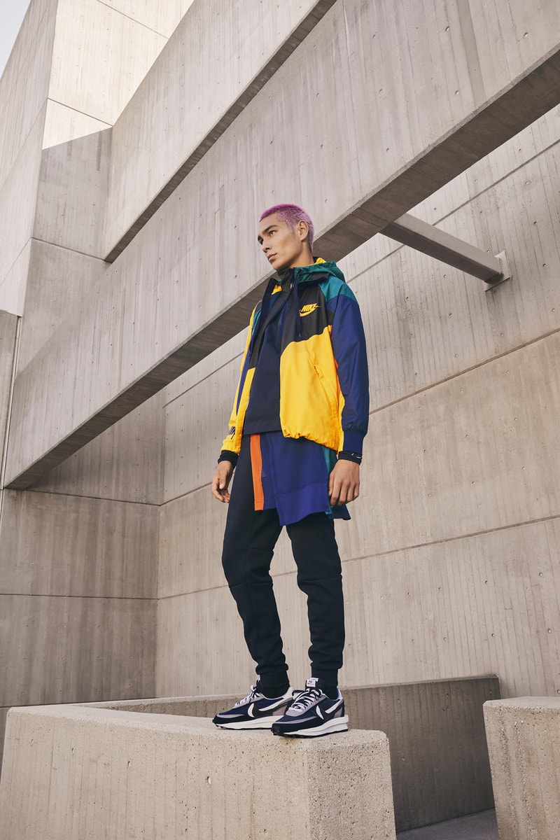 sacai x Nike Full Collection LDV Waffle Blazer Mid Release Date Campaign Naomi Osaka Ad Sneaker Shoe Drop Pink Green Yellow Black White