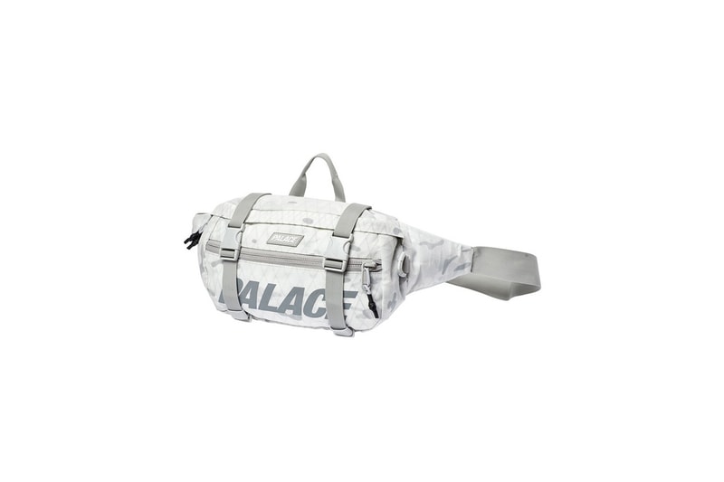 Palace Fall Winter 2019 Drop 2 Fanny Pack Camouflage Grey