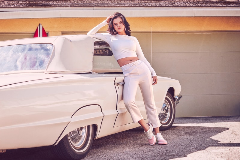 Selena Gomez PUMA Cali Remix Sneaker Campaign Footwear Shoe Summer Color Colorway Trainer Lookbook Ad
