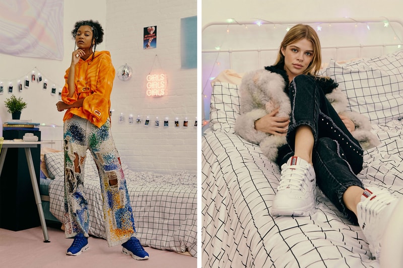 Skechers Energy White Blue Spring Summer 2019 Lookbook