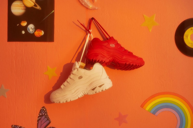 Skechers Energy White Red Spring Summer 2019 Lookbook