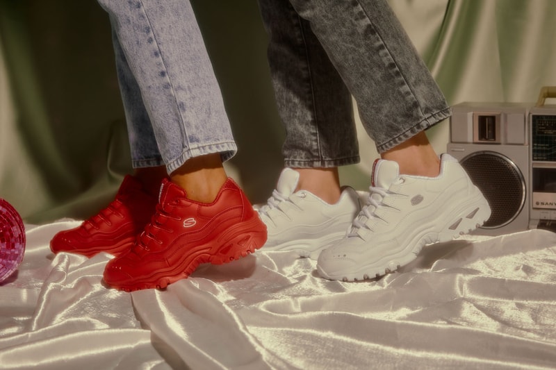 Skechers Energy White Red Spring Summer 2019 Lookbook