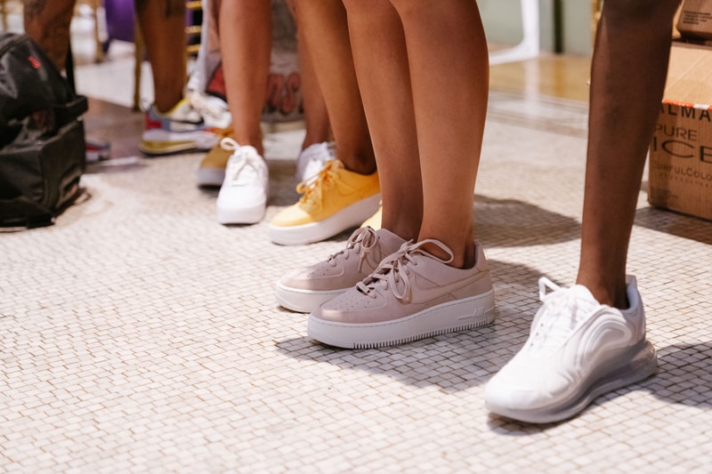 Slashed By Tia Spring Summer 2020 Presentation Air Force 1 Max 720 White Yellow