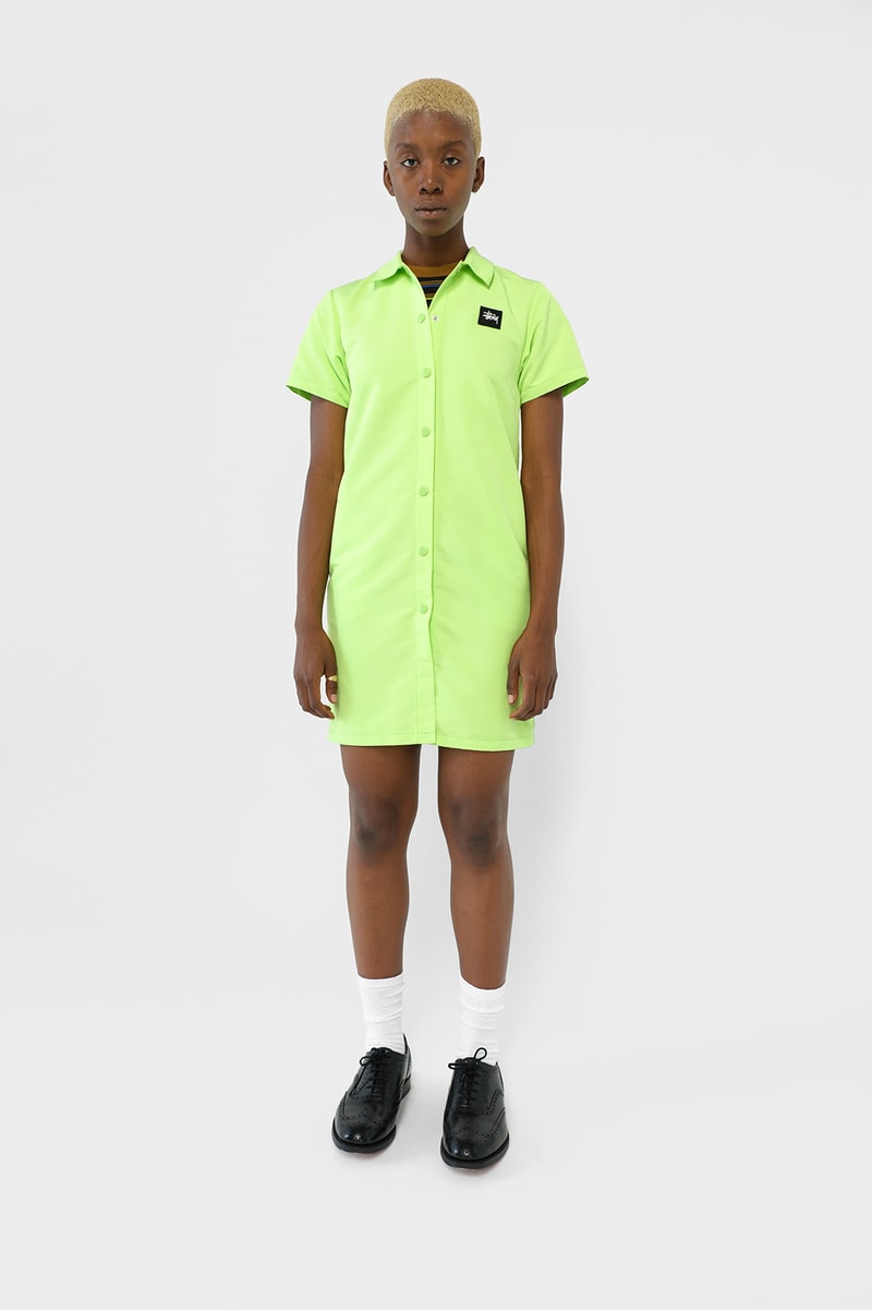 Stussy Womens Fall Winter 2019 Collection Lookbook Dress Green