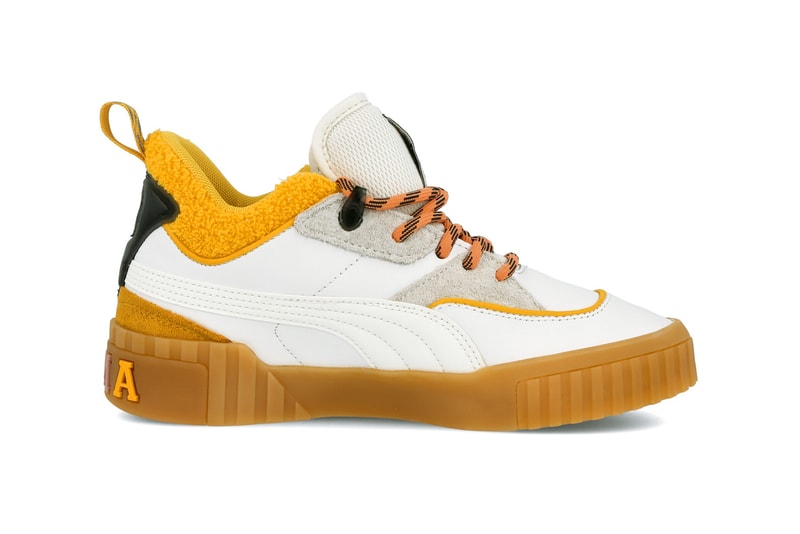 Sue Tsai x PUMA Cali Bright White Yellow