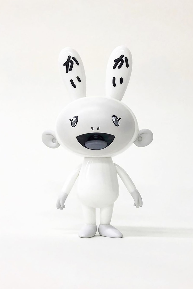 takashi murakami kaikai kiki figures black white vinyl figures art release tokyo japan artist