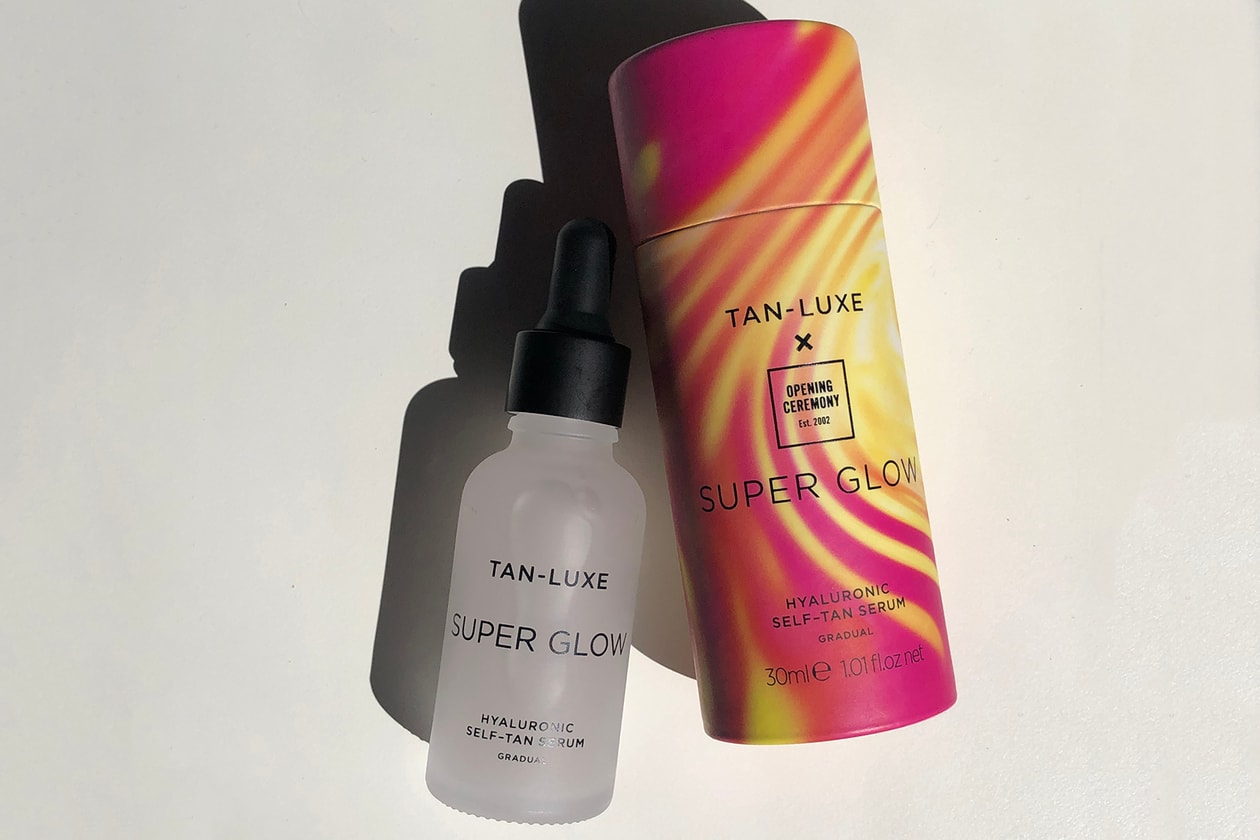 Tan-Luxe Super Glow Hyaluronic Acid Serum Review Opening Ceremony