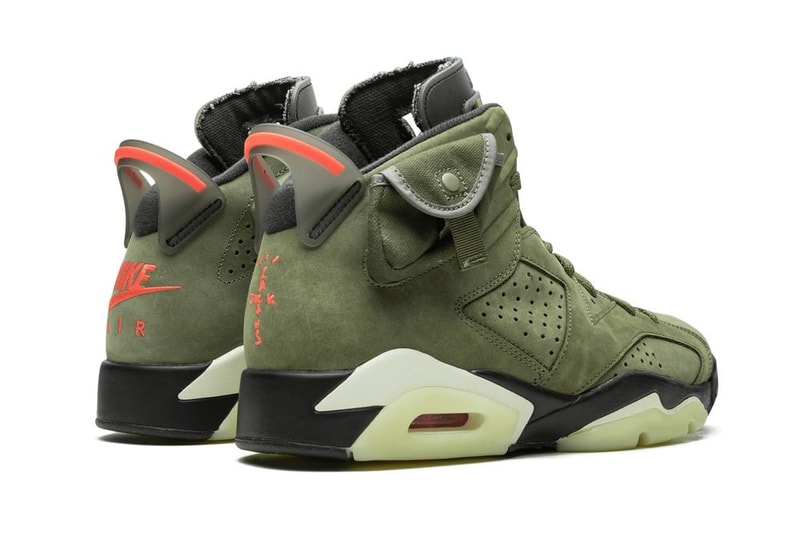 Travis Scott x Air Jordan 6 Cactus Jack Green Orange