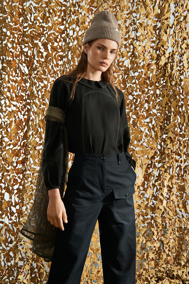 Wood Wood AW19 Womenswear Collection Campaign Dresses Jackets Coats Hiking Boots 