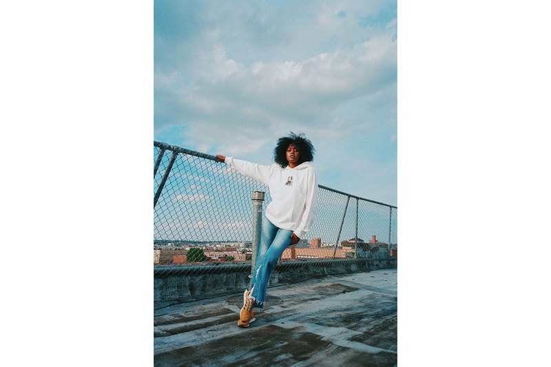 x-girl late-summer collection chynna rogers campaign womens t-shirts hoodies slip dresses streetwear