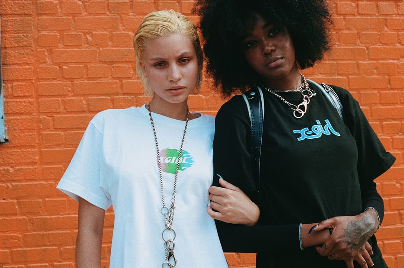 x-girl late-summer collection chynna rogers campaign womens t-shirts hoodies slip dresses streetwear
