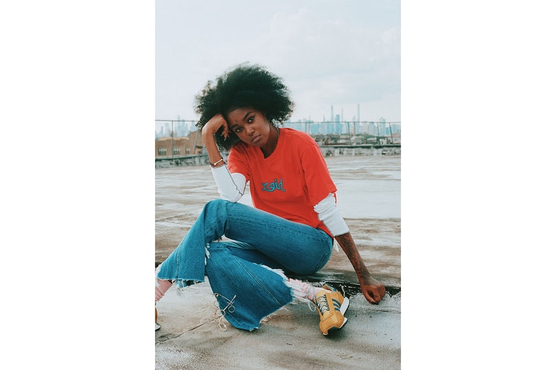 x-girl late-summer collection chynna rogers campaign womens t-shirts hoodies slip dresses streetwear