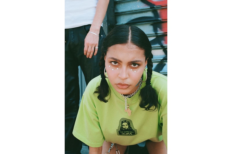 x-girl late-summer collection chynna rogers campaign womens t-shirts hoodies slip dresses streetwear
