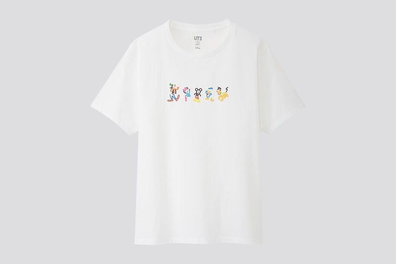 uniqlo ut yoon hyup disney mickey minnie mouse sweatshirts hoodies