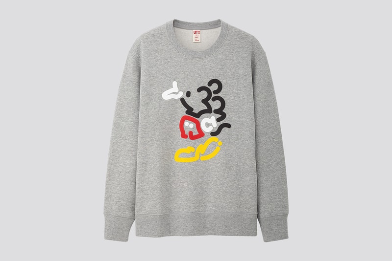 uniqlo ut yoon hyup disney mickey minnie mouse sweatshirts hoodies