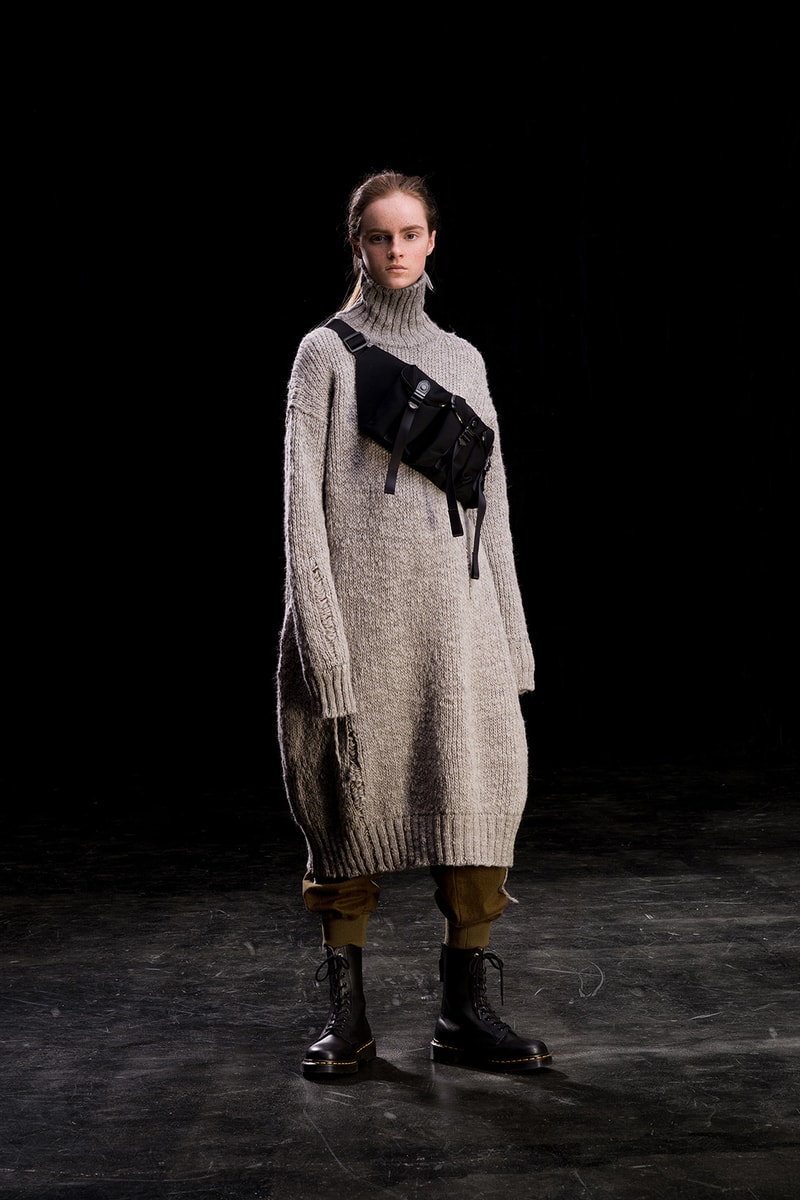 yohji yamamoto y's ys fall winter 2019 lookbook bum bag fanny pack